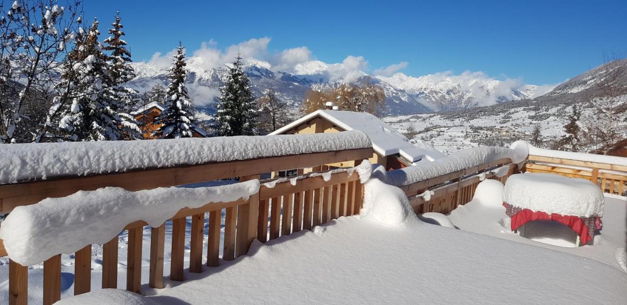 Chalet 19 Personnes Le Petit Mozart Villa Les Orres Kültér fotó